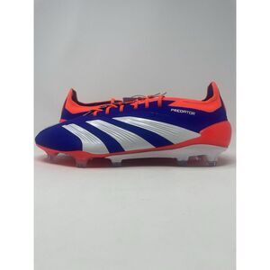 ADIDAS PREDATOR ELITE FG SOCCER CLEATS IF8867 White Blue Red Mens Size 7.5‎ NEW